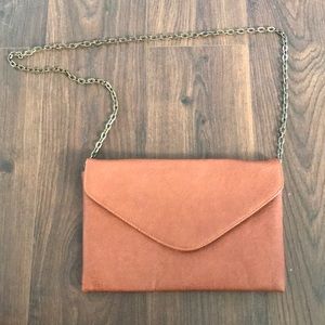 Old Navy Brown Envelope Crossbody